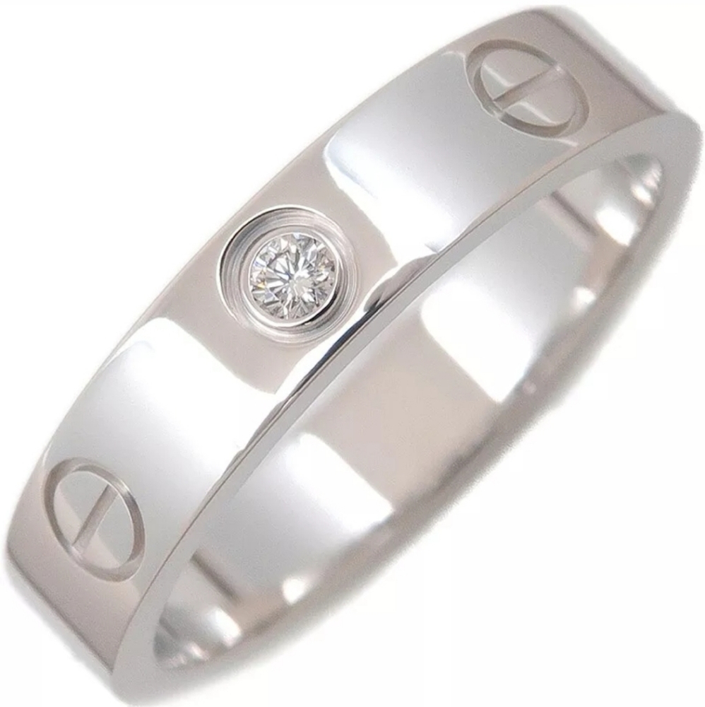 Cartier 1 Diamond Love Ring 3.5mm QwensCloset